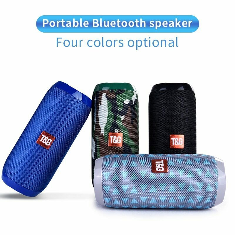 TG117 Bluetooth Outdoor Speaker Waterproof Portable Wireless Column Loudspeaker