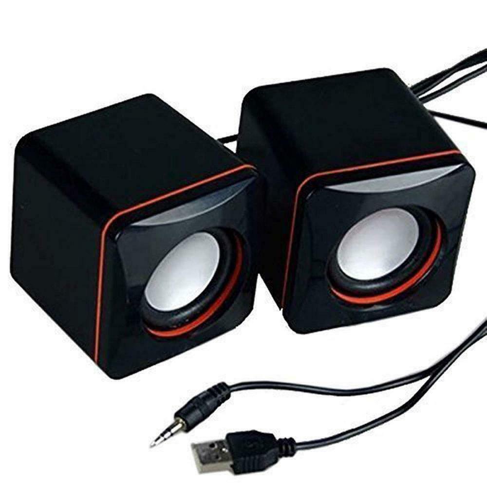 HobbyLane Portable Computer Speakers USB Powered Desktop Mini Speaker Bass
