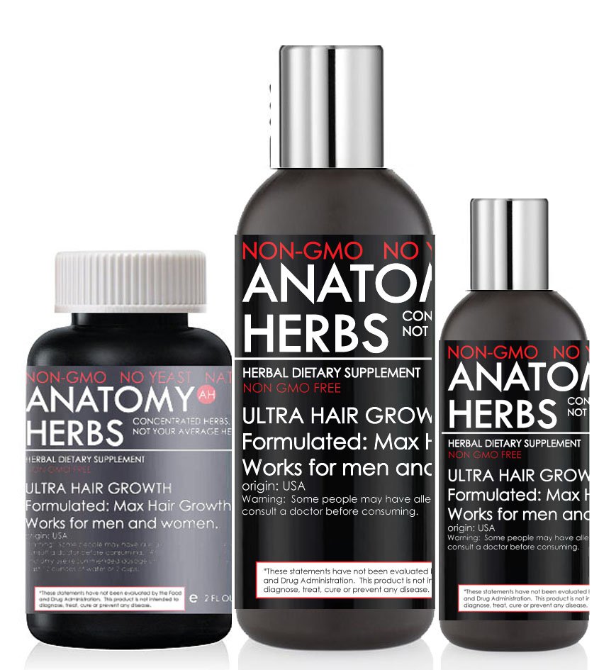 Anatomy Herbs Ultra Hair Growth Program