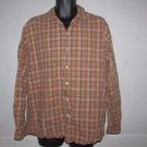 RALPH LAUREN Mens shirt size LARGE Bonnard Fit Plaid Button Dress Fit L Top Polo