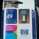 Hp inkjet 49 cartridges Ink Genuine HP 49 Tri-Color Ink Cartridge C6625AN NEW
