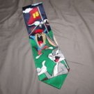 Vintage '90s LOONEY TUNES Men's Neck Tie Classic Dress fit Bugs Bunny & Taz Golf