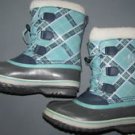 Girls SOREL Snow Boots size 5 Yoot Pac Packs Winter Cold Plaid Juniors Women's