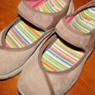 DANSKO Emmy Tan Suede Sporty Mary Jane Athletic Shoes EUR 38 US 8.5 - 9 Brown