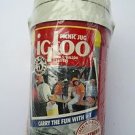 VINTAGE NEW SEALED IGLOO 1/2 GALLON PICNIC BEVERAGE JUG RED WHITE FLIP SPOUT NIP