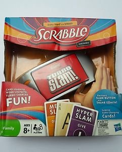 SCRABBLE Turbo Slam Electronic Game, New