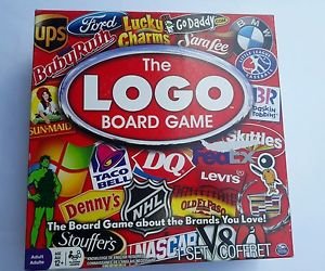 The Logo Board Game About The Brands You Love by Spin Master Complete