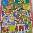 T.S Shure Magnetic Tins Teddy Bear Expressions Play Set