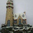 Thomas kinkade's Seaside Christmas Village Collection Light Of Peace Lighthouse