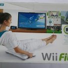 Nintendo Wii Fit U Video Game Fitness Exercise Balance Board & Fit Meter Bundle