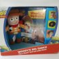 Disney Pixar Woody's Big Dance play a sound book and cuddly woody