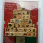 Christmas Stamps with Ink Pads 36 Set Craft Designs