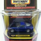 Matchbox Motor Trend Collection 1998 Chevy Corvette W/ Display NIP Collectibles
