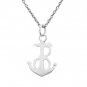 Small Anchor sailor pendant necklace. sterling silver 925 FREE polishing cloth