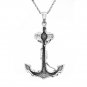 Anchor sailor pendant necklace. sterling silver 925 FREE polishing cloth