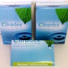 48 Pack of Cliradex Natural Eyelid, Eyelash, and Facial Cleansing Towelettes
