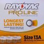 Rayovac Proline Advanced Hearing Aid Batteries Size 13A (48 Pack)