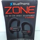 BluePhonic Zone Bluetooth v4.1 Wireless Sport Headphones w/ Case - White
