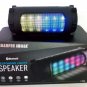 Sharper Image SBT614BK Wireless Bluetooth Party Speaker with LED Color-Changing
