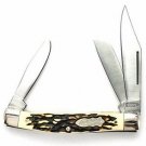 Schrade Uncle Henry 885UH Senior Rancher 4" Closed 3 Blade