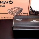 Kinivo CCA300 Car Power Inverter with Dual USB Charging Ports - Black