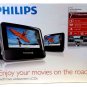 Used Philips PD7012/37 Portable DVD Player - Black