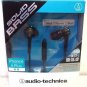 Used Audio-Technica Solid Bass In-ear Headphones for iPhone - ATH-CKS55XiS Black