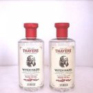 2 Pack Thayers Alcohol-Free Rose Petal Witch Hazel with Aloe Vera 12 oz Each