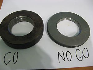 M56x2 6g Metric Thread Ring Gage Gauge Set GO+NOGO NEW USSR