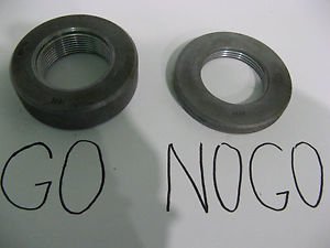 M42x2 6g Metric Thread Ring Gage Gauge Set GO+NOGO NEW USSR