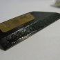 Straight Edge 80mm (3,2") Precision Hardened Black Oxide Steel Haarlineal USSR