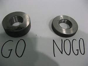 M24x2 6g Metric Thread Ring Gage Gauge Set GO+NOGO NEW USSR