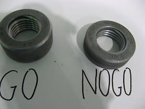 M33x3.5 6g Metric Thread Ring Gage Gauge Set GO+NOGO NEW USSR