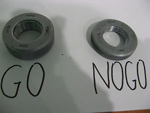 M27x2 8g Metric Thread Ring Gage Gauge Set GO+NOGO NEW USSR