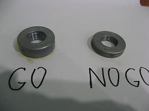 M20x1,5 LH 6g Metric Thread Ring Gage Gauge Set GO+NOGO NEW USSR