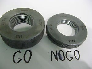 M30x2 8g Metric Thread Ring Gage Gauge Set GO+NOGO NEW USSR