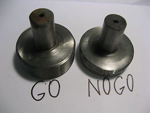 M60x2 6H Thread Plug Gage Gauge GO+NOGO Gewinde-Grenzlehrdorn NEW USSR