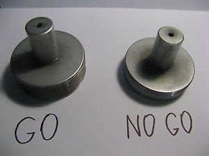 M64x1,5 7H Thread Plug Gage Gauge GO+NOGO Gewinde-Grenzlehrdorn NEW USSR