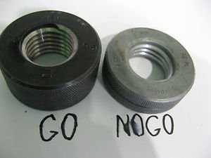 M30x3.5 8g Metric Thread Ring Gage Gauge Set GO+NOGO NEW USSR
