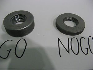 M22x1.5 8g Metric Thread Ring Gage Gauge Set GO+NOGO NEW USSR