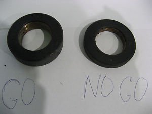 M39x1.5 8g Metric Thread Ring Gage Gauge Set GO+NOGO NEW USSR