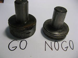 M48x2 7H Thread Plug Gage Gauge GO+NOGO Gewinde-Grenzlehrdorn NEW USSR