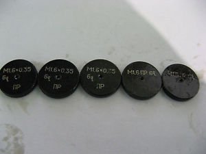 M1.6x0.35 Metric Thread Gage Gauge GO NEW USSR