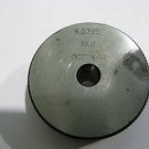Precision gauge ring 8 mm nominal 8,0395 mm real. USSR