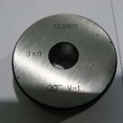 Precision gauge ring 12 mm nominal 12,0405 mm real. USSR