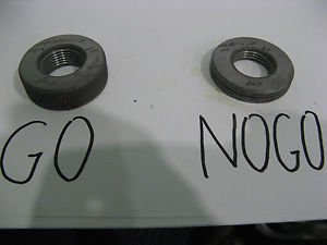 M20x1.5 6g Metric Thread Ring Gage Gauge Set GO+NOGO NEW USSR