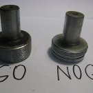 M39x1.5 6H Thread Plug Gage Gauge GO+NOGO Gewinde-Grenzlehrdorn NEW USSR