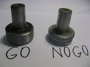 M39x1.5 6H Thread Plug Gage Gauge GO+NOGO Gewinde-Grenzlehrdorn NEW USSR