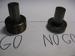 M45x2 LH 7H Thread Plug Gage Gauge GO+NOGO Gewinde-Grenzlehrdorn NEW USSR