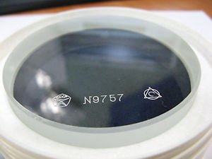 Glass Optical Flat Parallel 80 mm Dia (3.14") Flatness 0,00009 mm NEW USSR